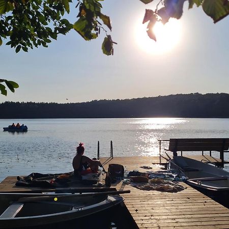 Trasa S7 W 2H Z Warszawy I Gdanska, Jadamowo Holidaymazury, Jacuzzi, Jezioro Olsztynek Exterior foto