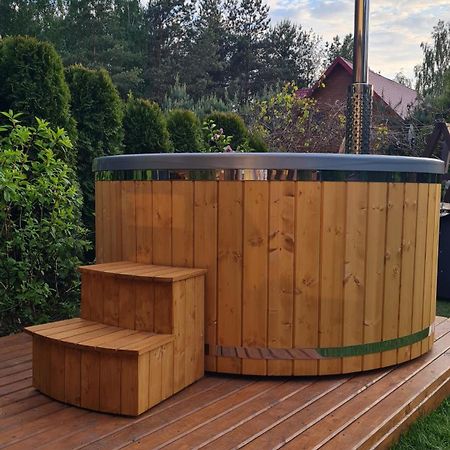 Trasa S7 W 2H Z Warszawy I Gdanska, Jadamowo Holidaymazury, Jacuzzi, Jezioro Olsztynek Exterior foto